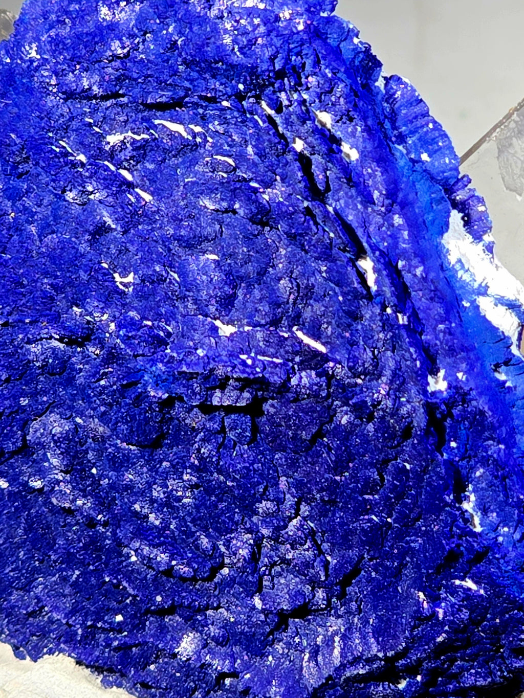 AZURITE ROSETTE (small cabinet) 55 x 45 mm