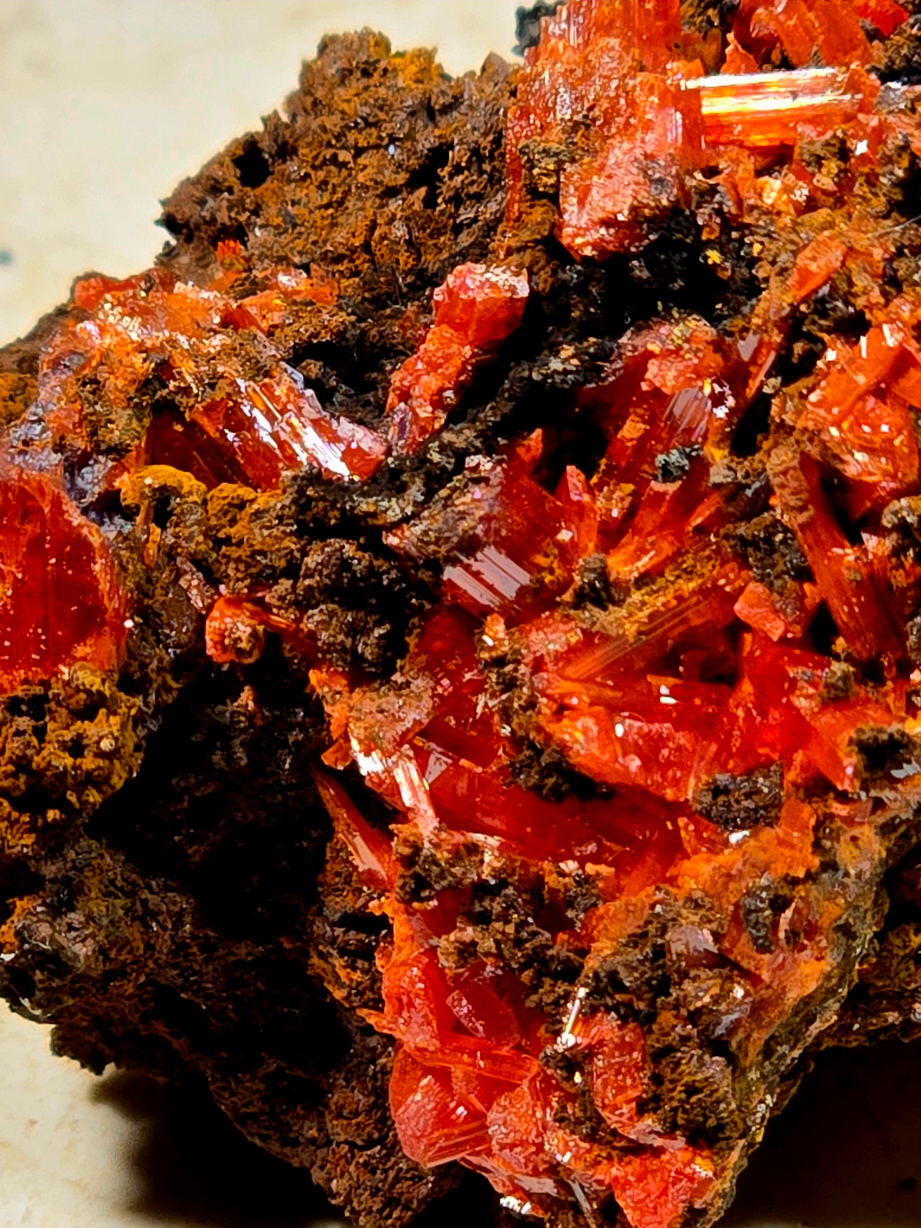 CROCOITE (miniature)