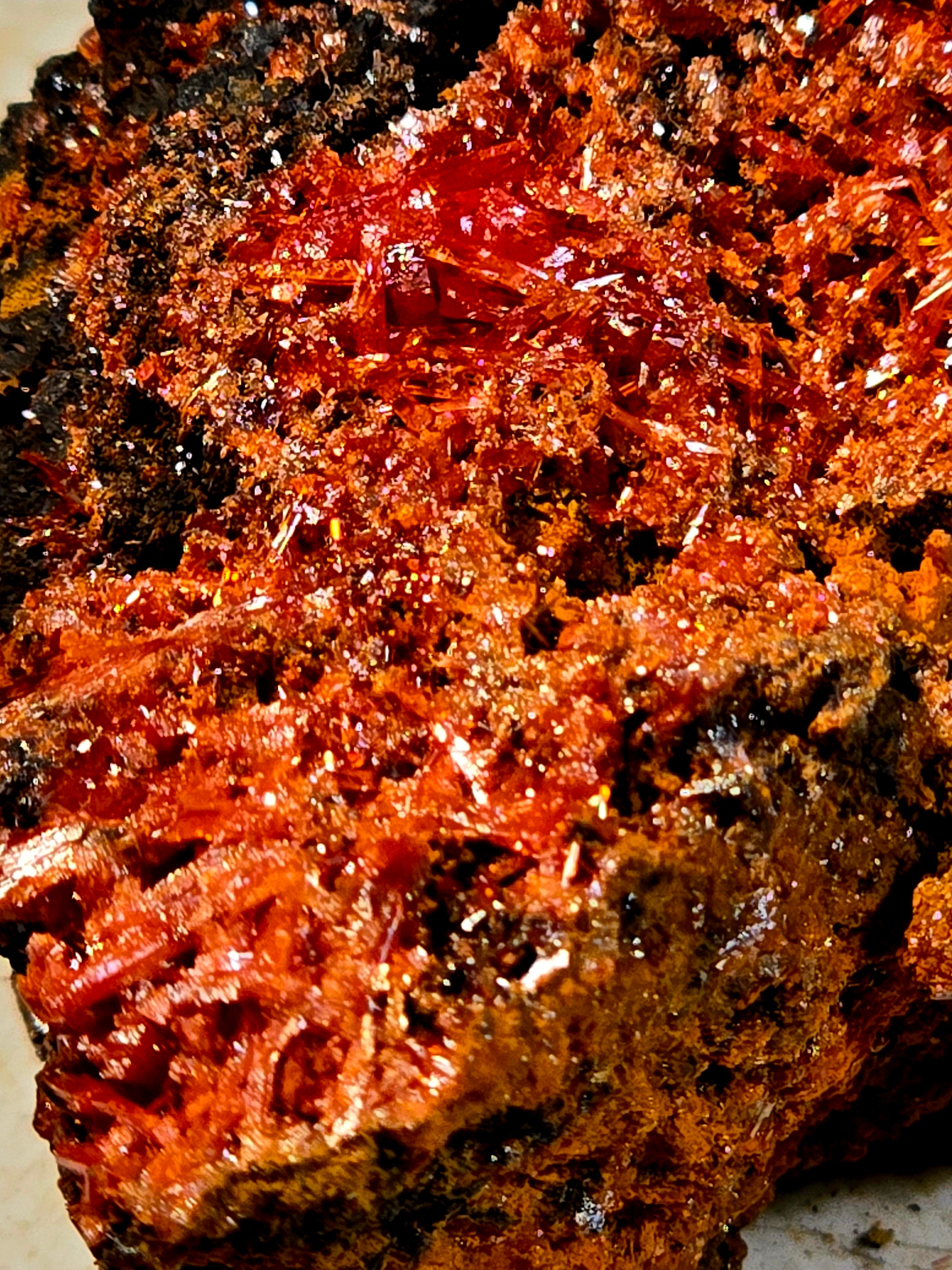 CROCOITE (miniature)