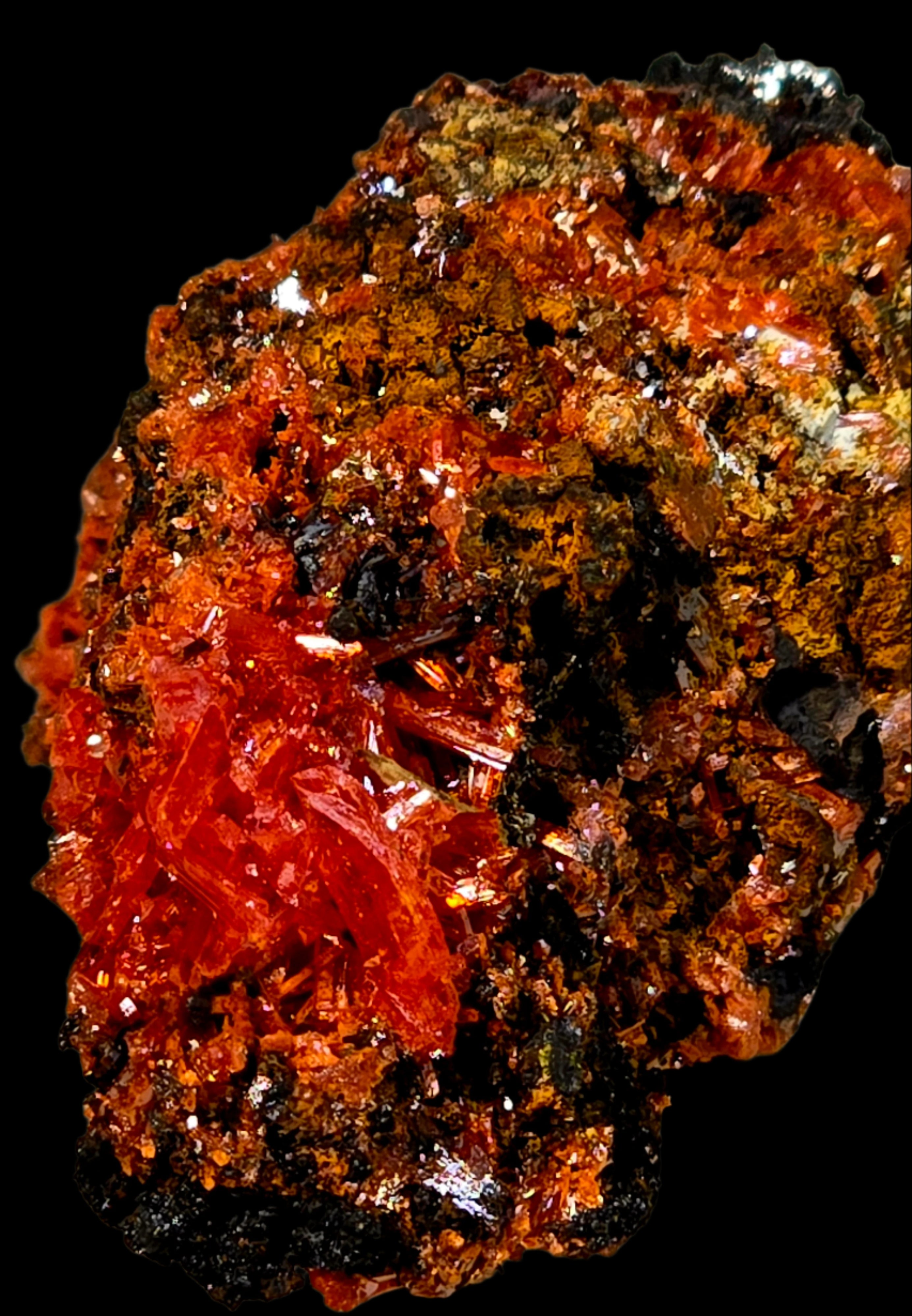 CROCOITE (miniature)