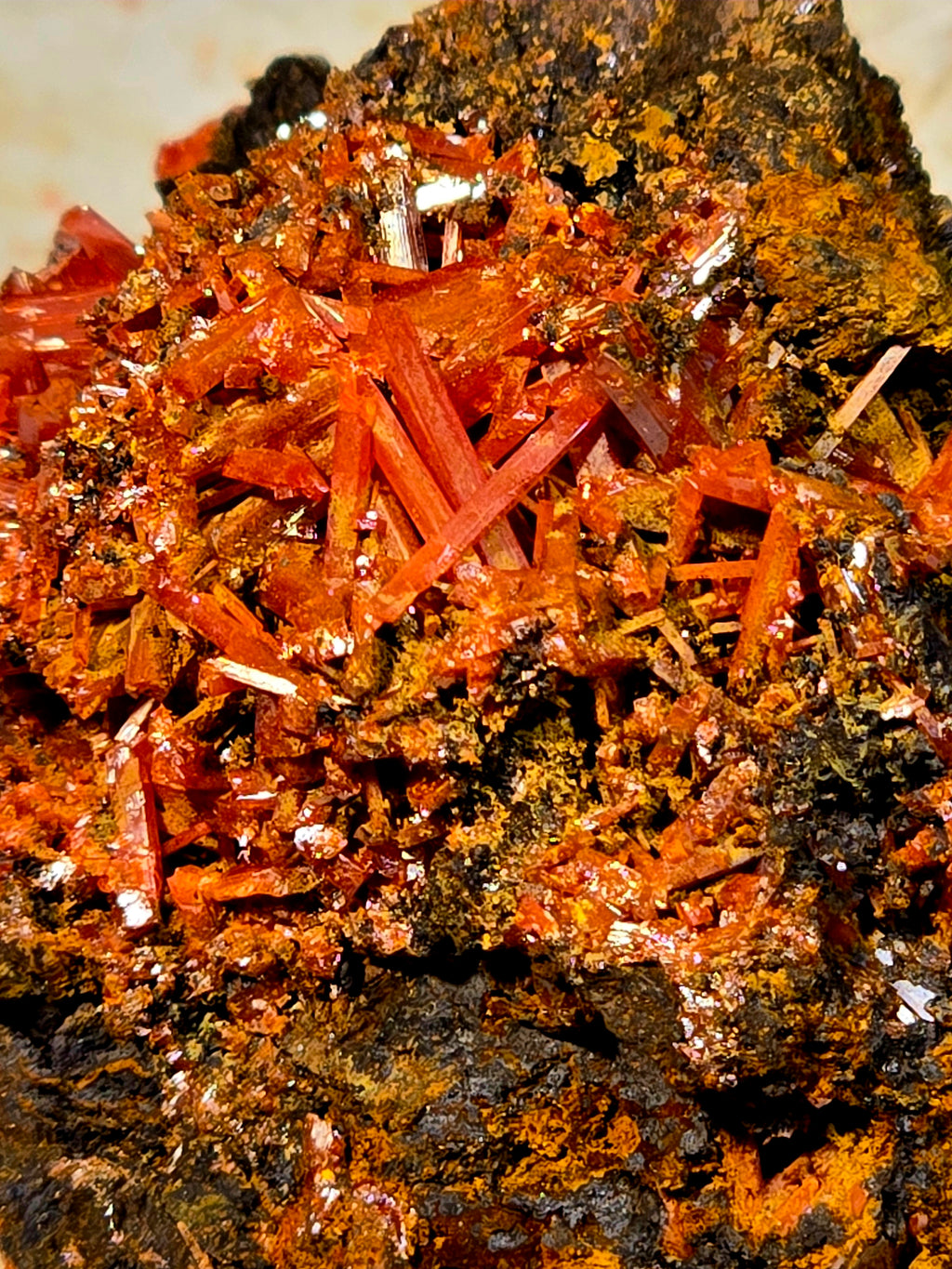 CROCOITE (miniature)