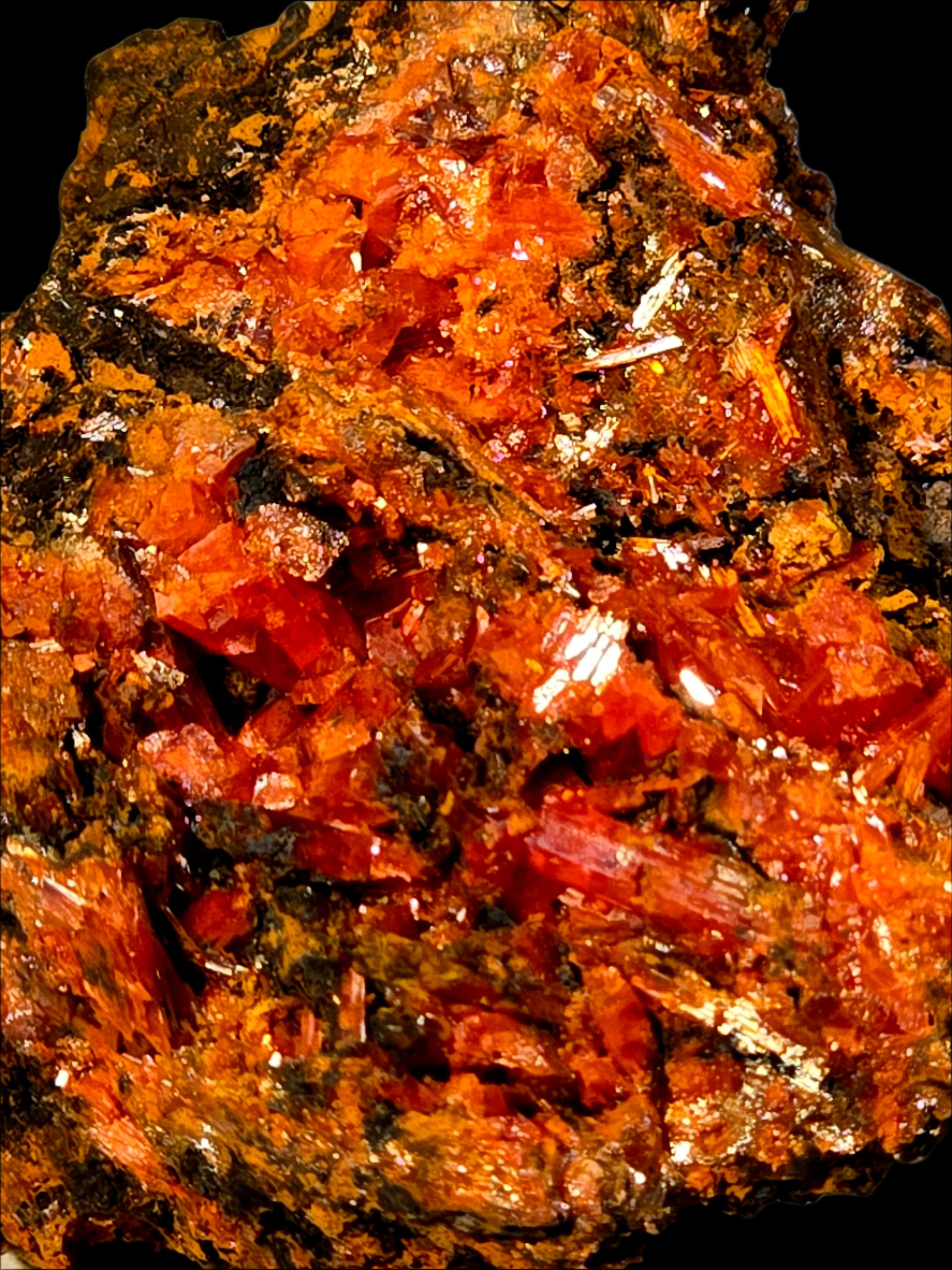 CROCOITE (miniature)