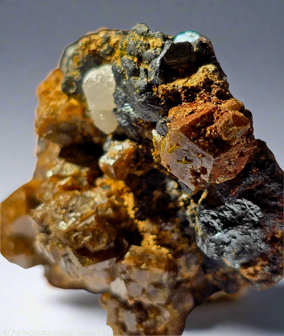 ANDRADITE (small cabinet), var DEMANTOID