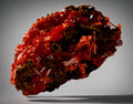 CROCOITE (miniature), ROUGE-PLOMB MKINE, TASMANIE