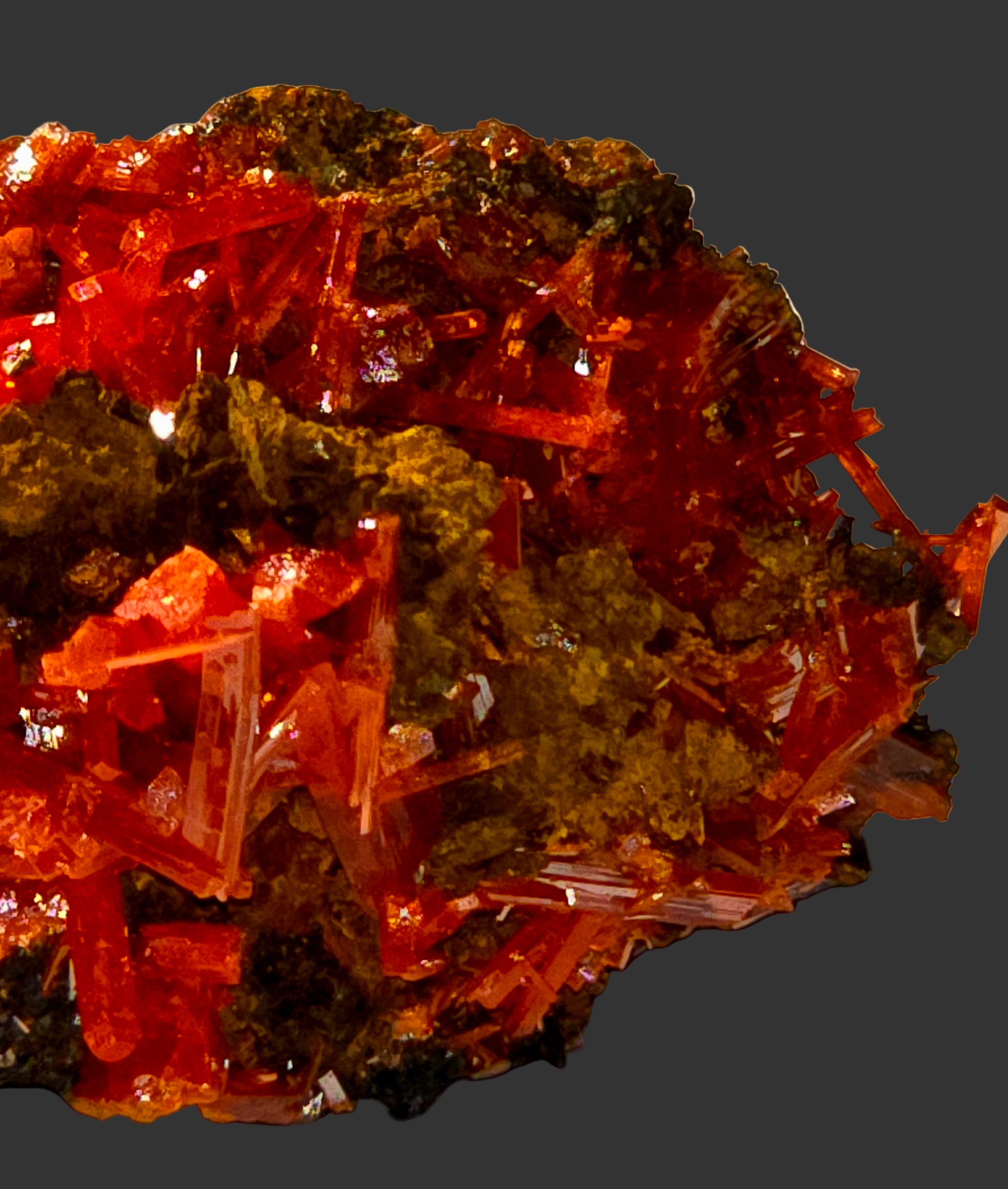 CROCOITE (miniature)
