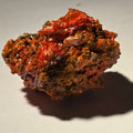 CROCOITE (miniature), RED LEAD MINE, TASMANIA