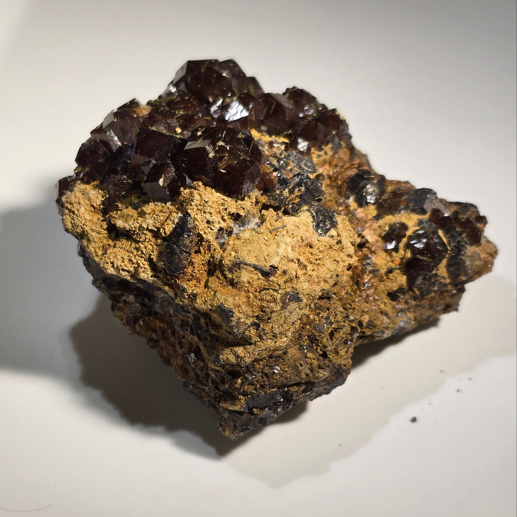 ANDRADITE (small cabinet) BIG CRYSTALS