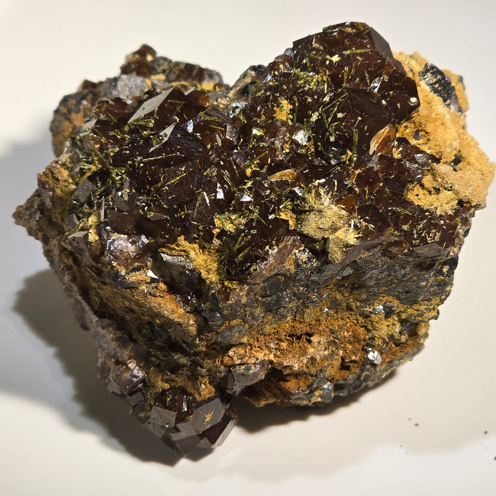 ANDRADITE (small cabinet) BIG CRYSTALS