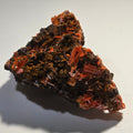 CROCOITE (miniature),  RED LEAD MINE, TASMANIA
