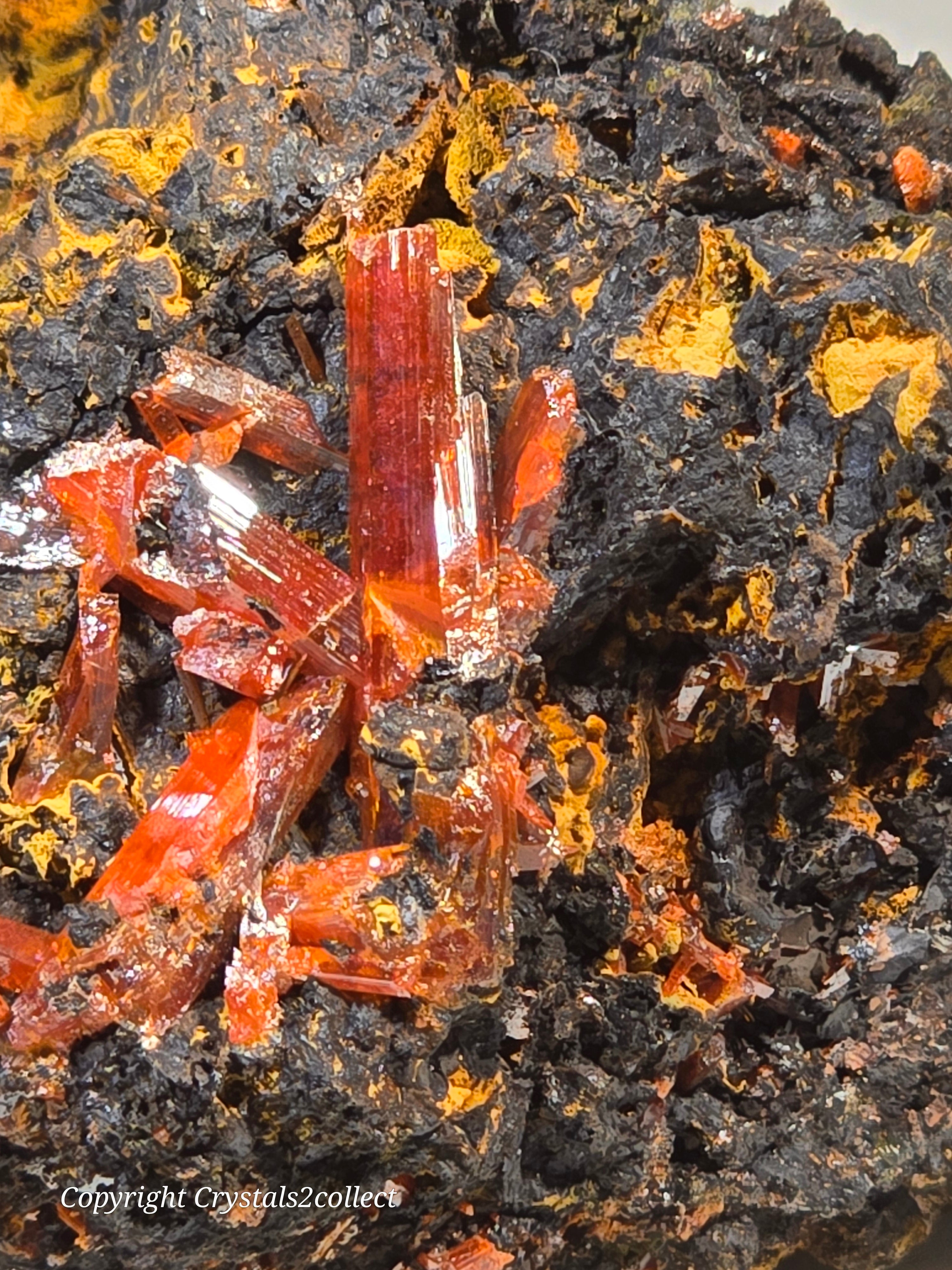 CROCOITE (miniature)
