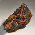CROCOITE (SMALL CABINET),  RED LEAD MINE, TASMANIA