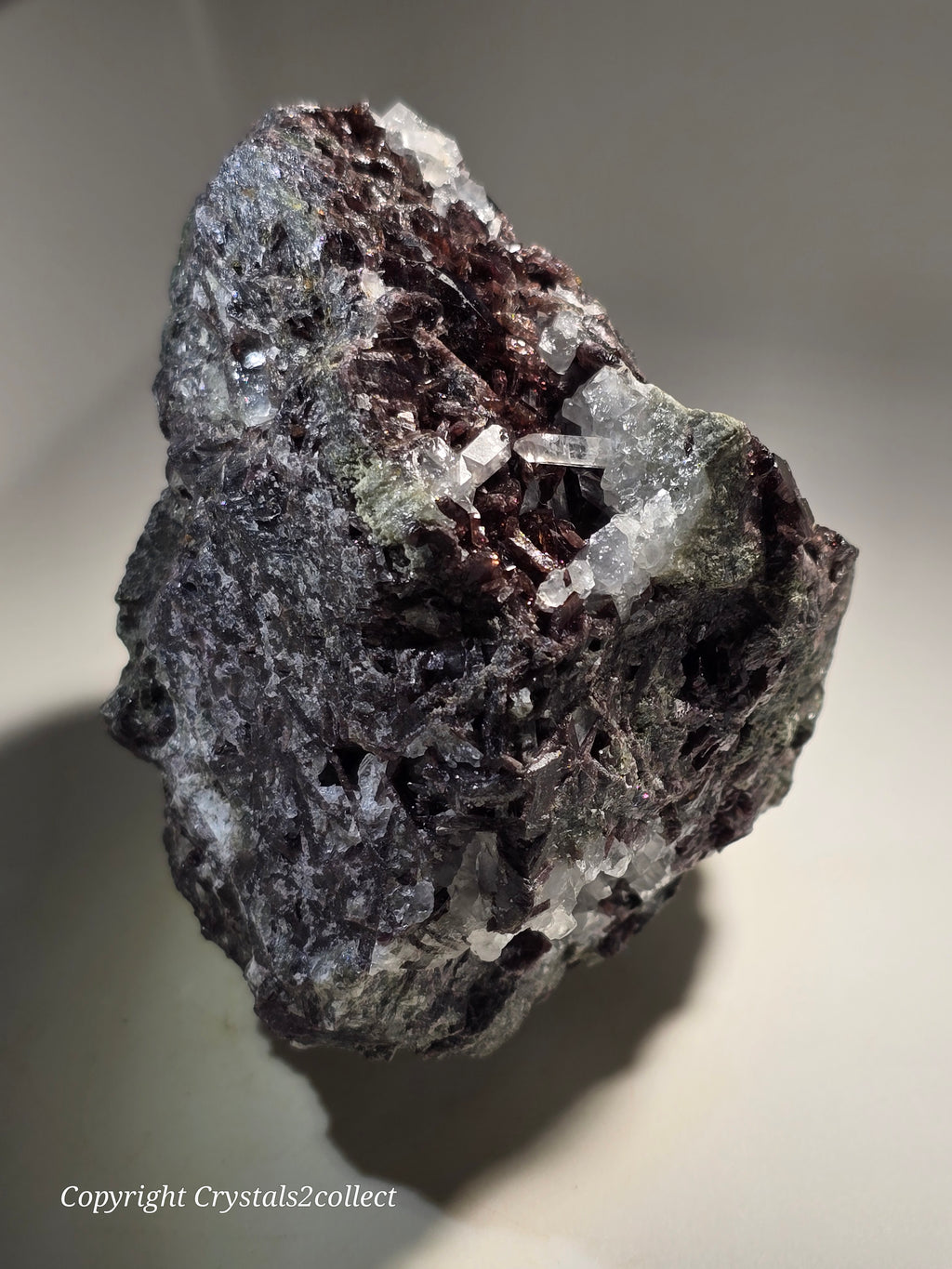 AXINITE (-Fe) - FERROAXINITE , ACTINOLITE, QUARTZ