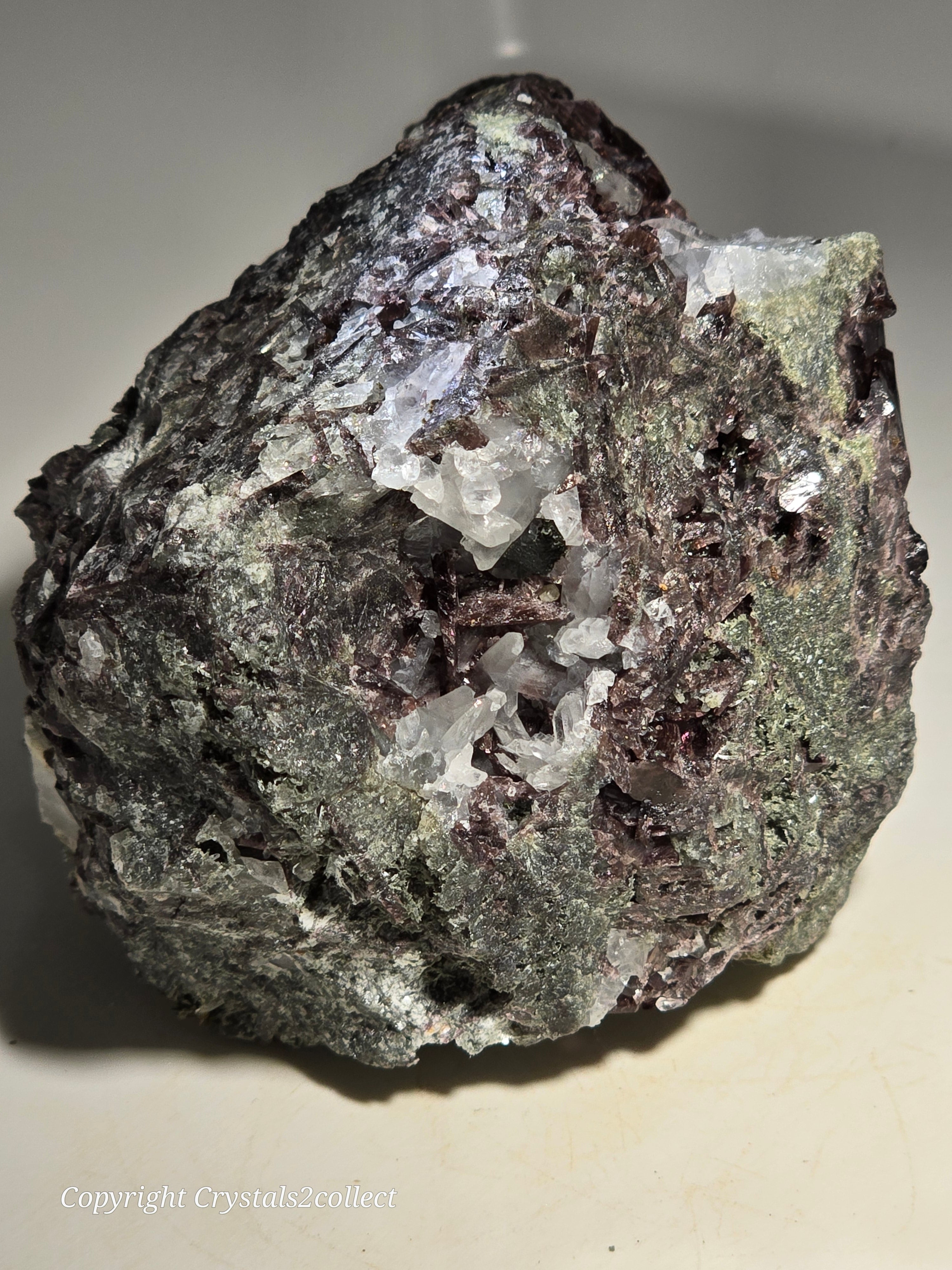 AXINITE (-Fe) - FERROAXINITE , ACTINOLITE, QUARTZ