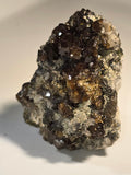 ANDRADITE (miniature), MINE DE KARA, HAMPSHIRE, TASMANIE