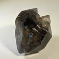 Smoky Quartz Crystal Specimen with Blue Flash, Natural Mineral Specimen for Collectors