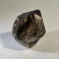 Smoky Quartz Crystal Specimen with Natural Inclusions and Faceted Edges