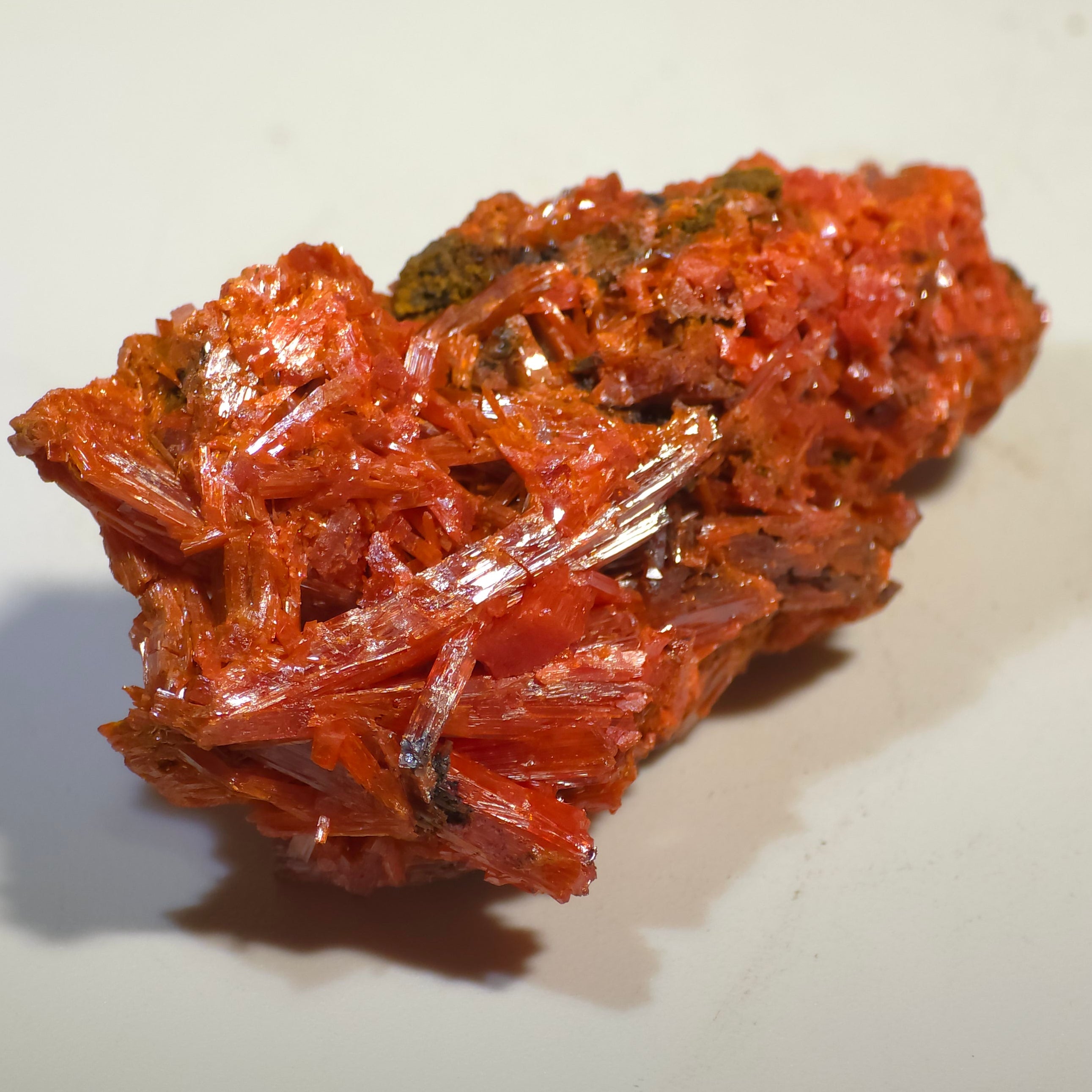 CROCOITE (large miniature) FLOATER (CRYSTALS ALL OVER)
