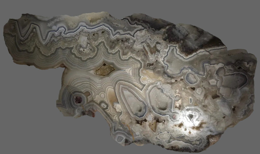 AGATE LAGUNA LACE (grande armoire), Laguna Lace Siera del Teleno Chihuahua Mexique