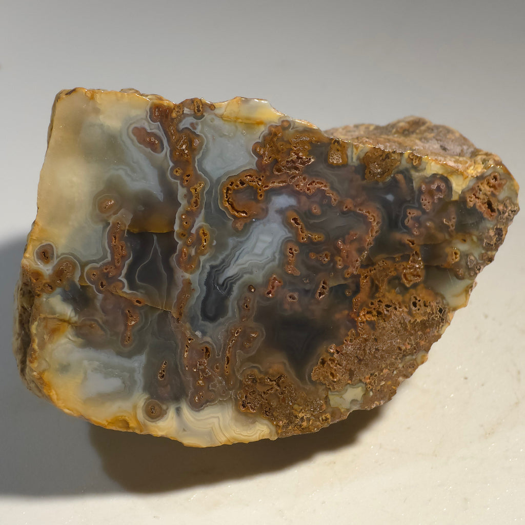 AGATE FROM AGATE CREEK AUSTRALIA (small cabinet), Agate Creek south of Forsayth Northern Queensland AUSTRALIA