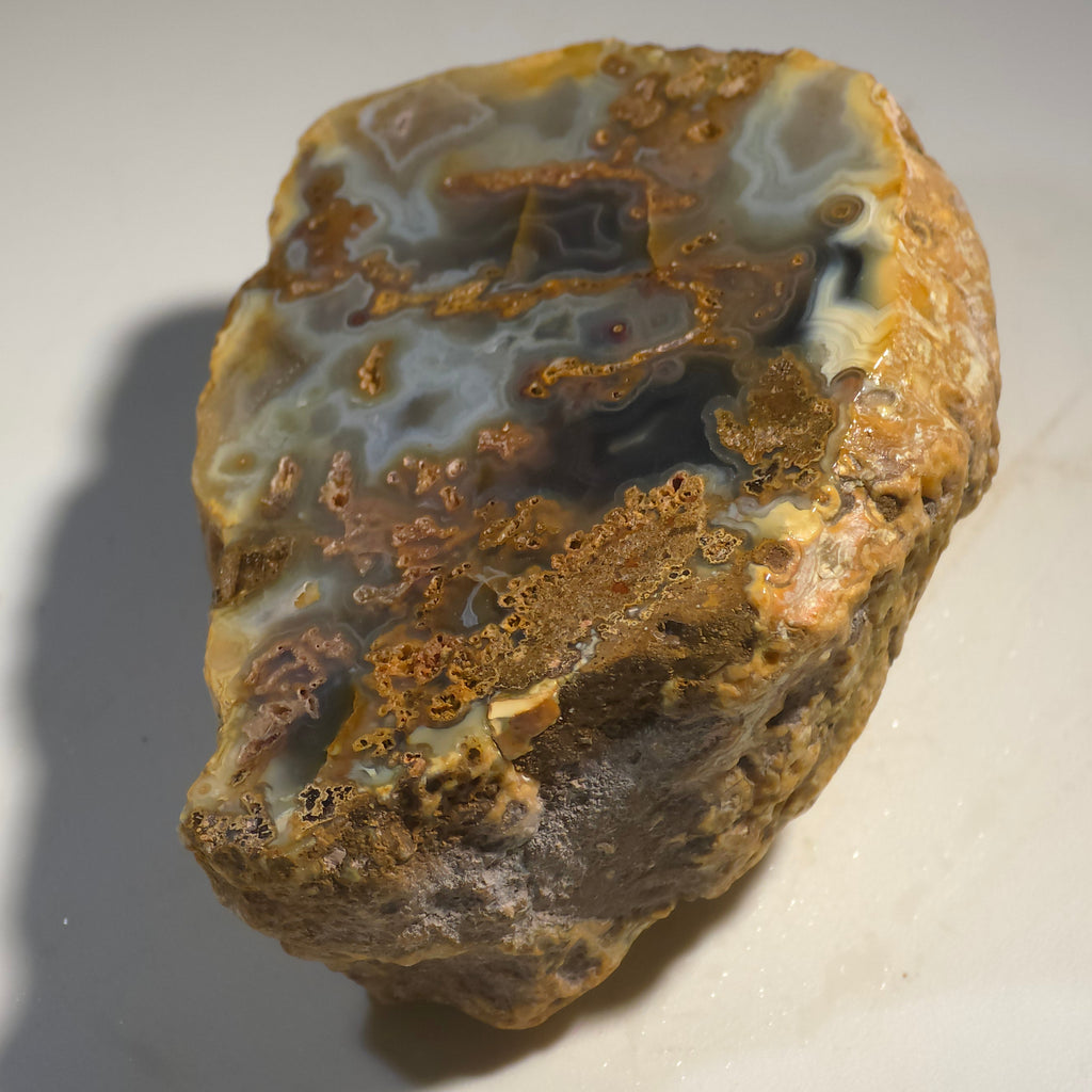 AGATE FROM AGATE CREEK AUSTRALIA (small cabinet), Agate Creek south of Forsayth Northern Queensland AUSTRALIA