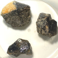 CASSITERITE CRYSTALS FOR COLLECTING OR CUTTING  (LOT OF 3 CRYSTALS), Kara Mine Tasmania