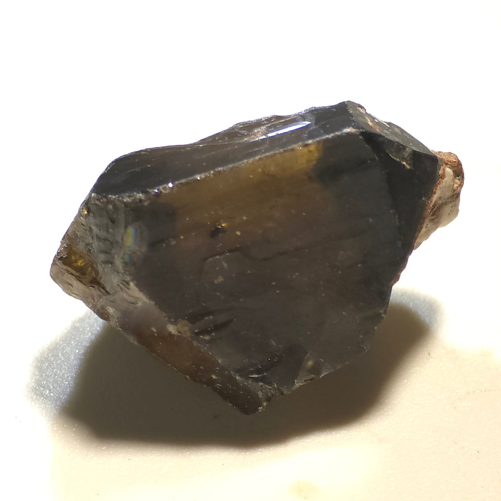 Cristaux de cassitérite à collectionner ou à tailler (1 grand cristal), mine de Kara, Tasmanie