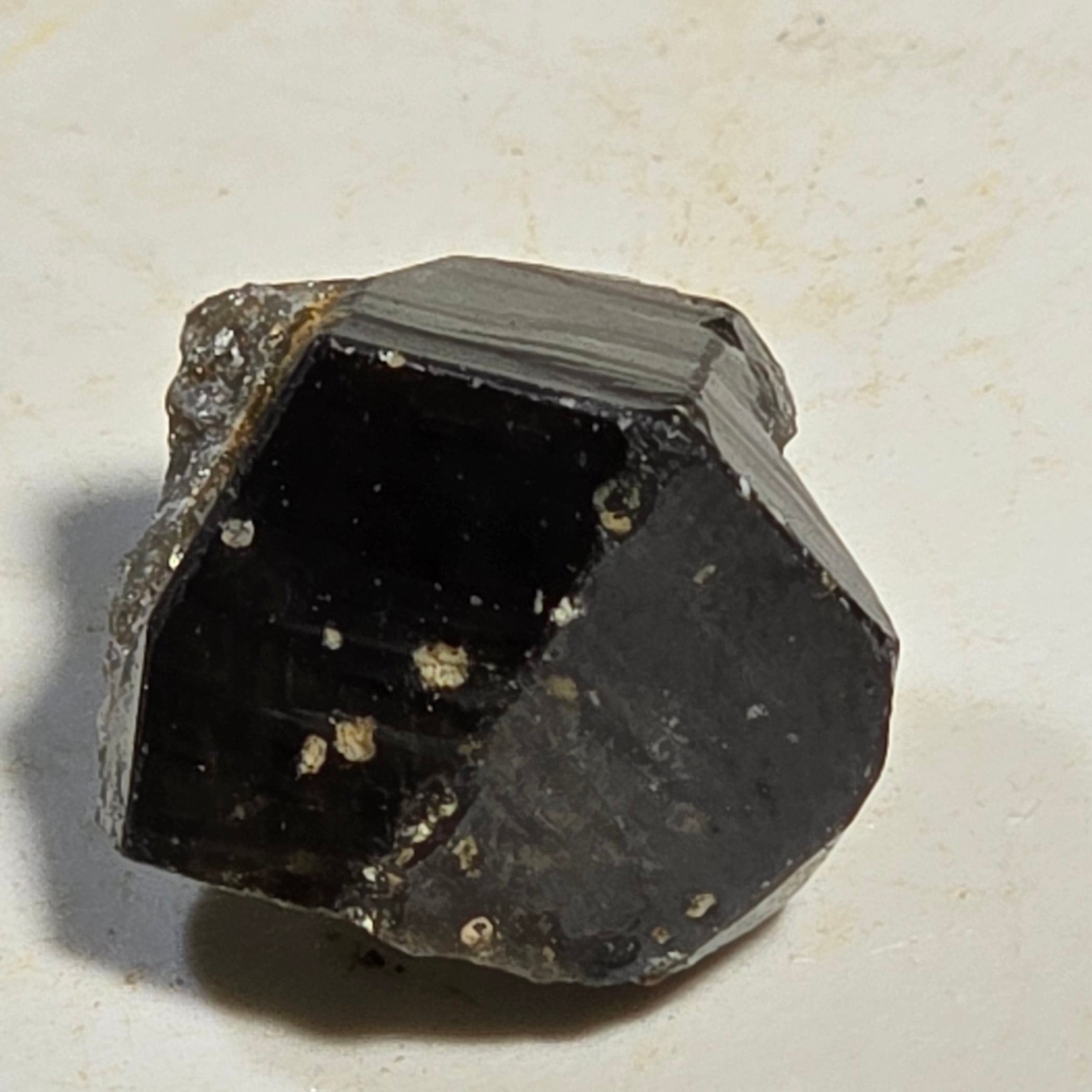 Cristaux de cassitérite de collection (cristal unique), mine de Kara, Tasmanie