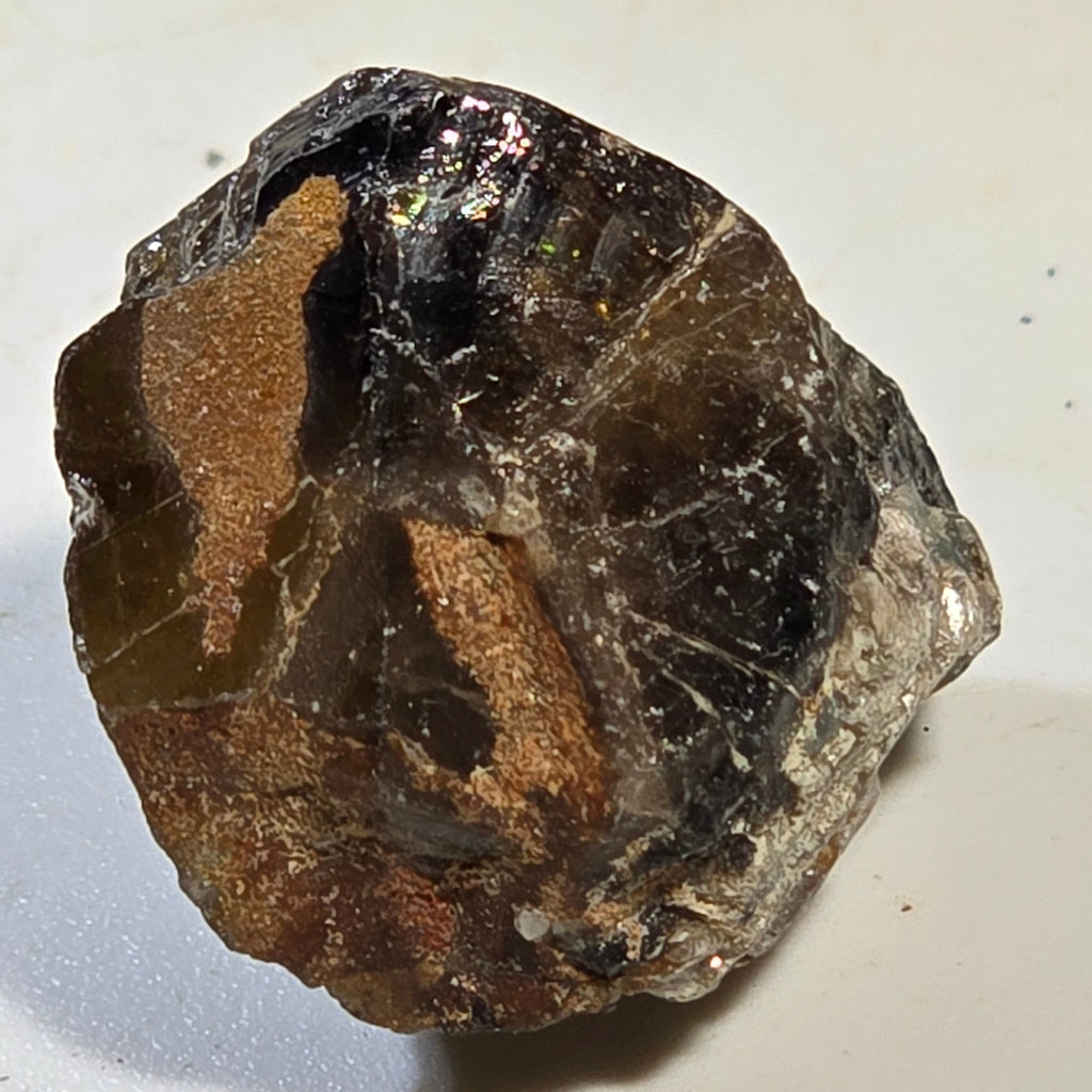 Cristaux de cassitérite de collection (cristal unique), mine de Kara, Tasmanie