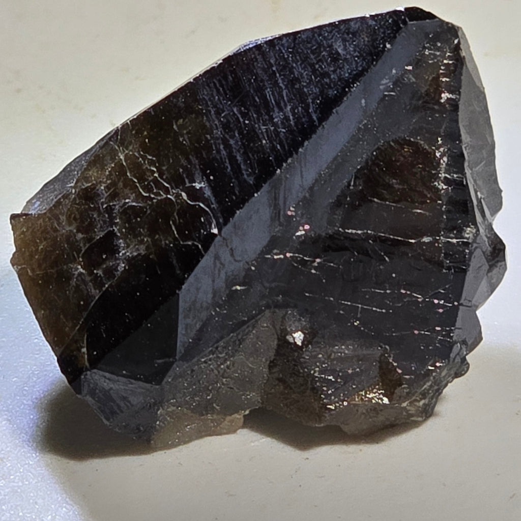 Cristaux de cassitérite de collection (cristal unique), mine de Kara, Tasmanie