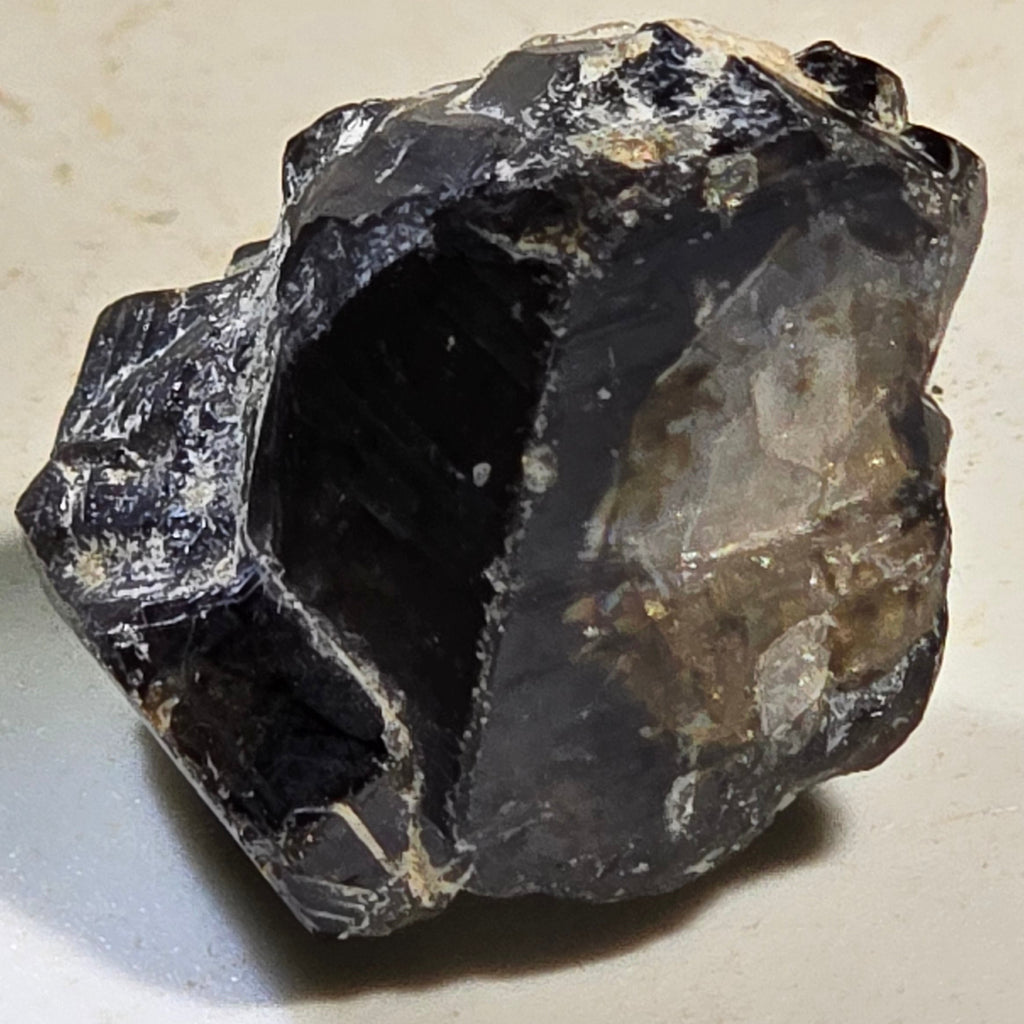 Cristaux de cassitérite de collection (cristal unique, mine de Kara, Tasmanie)