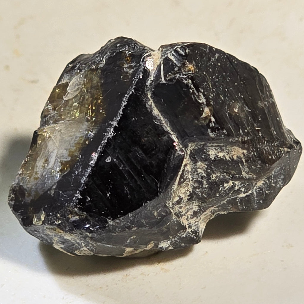 Cristaux de cassitérite de collection (cristal unique, mine de Kara, Tasmanie)