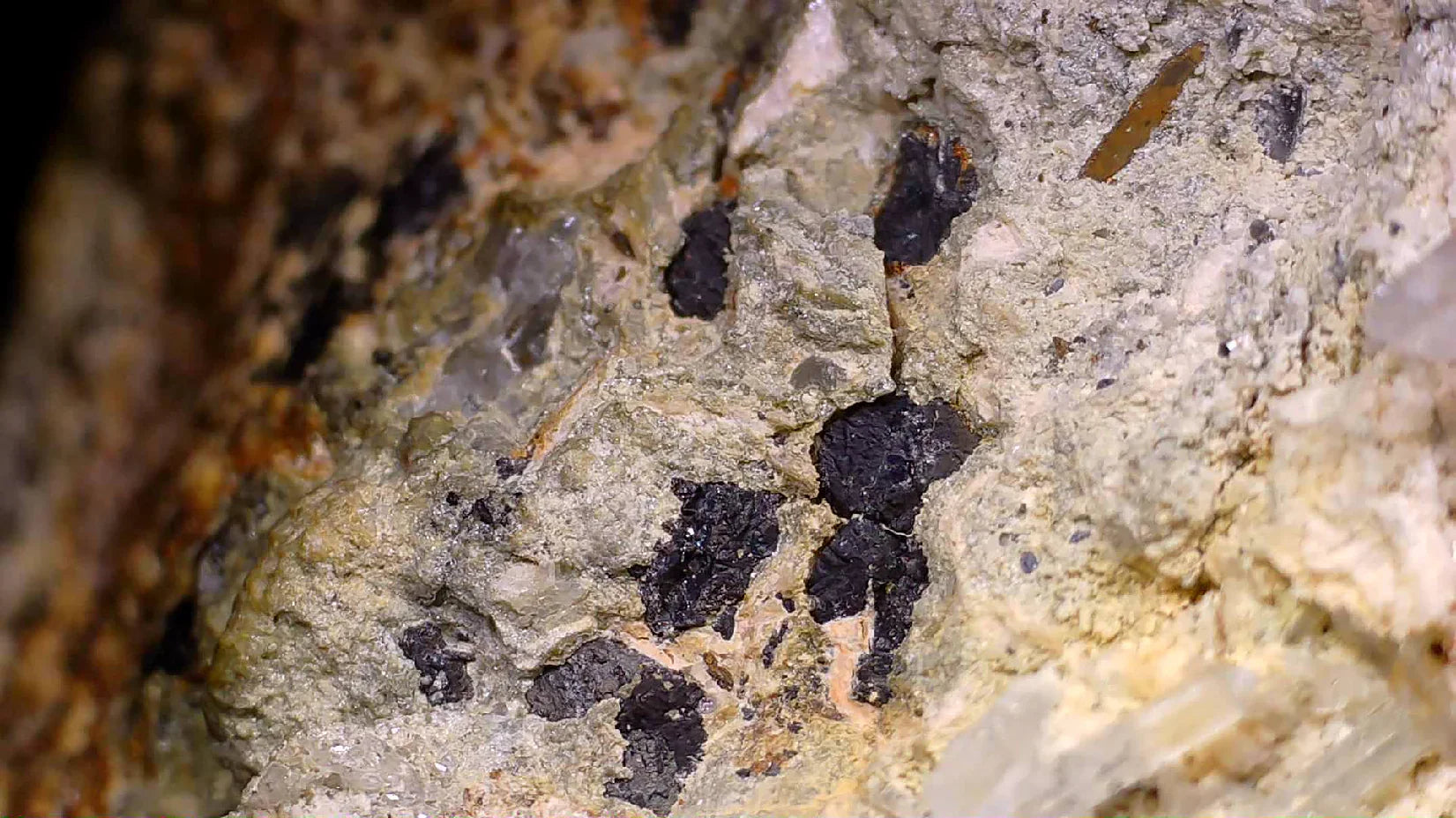 Hematite crystals in matrix from classic locality, mineral specimen for collectors