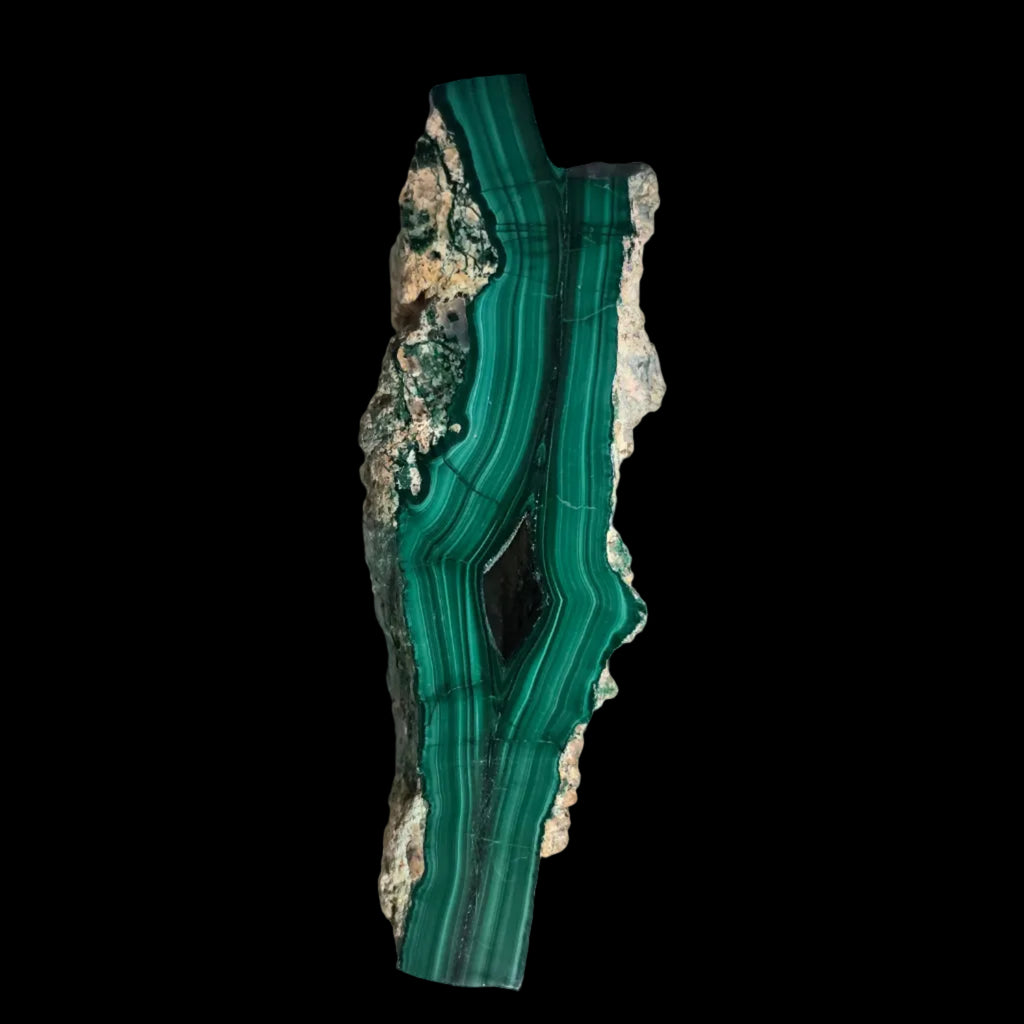 MALACHITE, MINE DE CUIVRE DE BURRA BURRA, AUSTRALIE-MÉRIDIONALE (petite armoire)