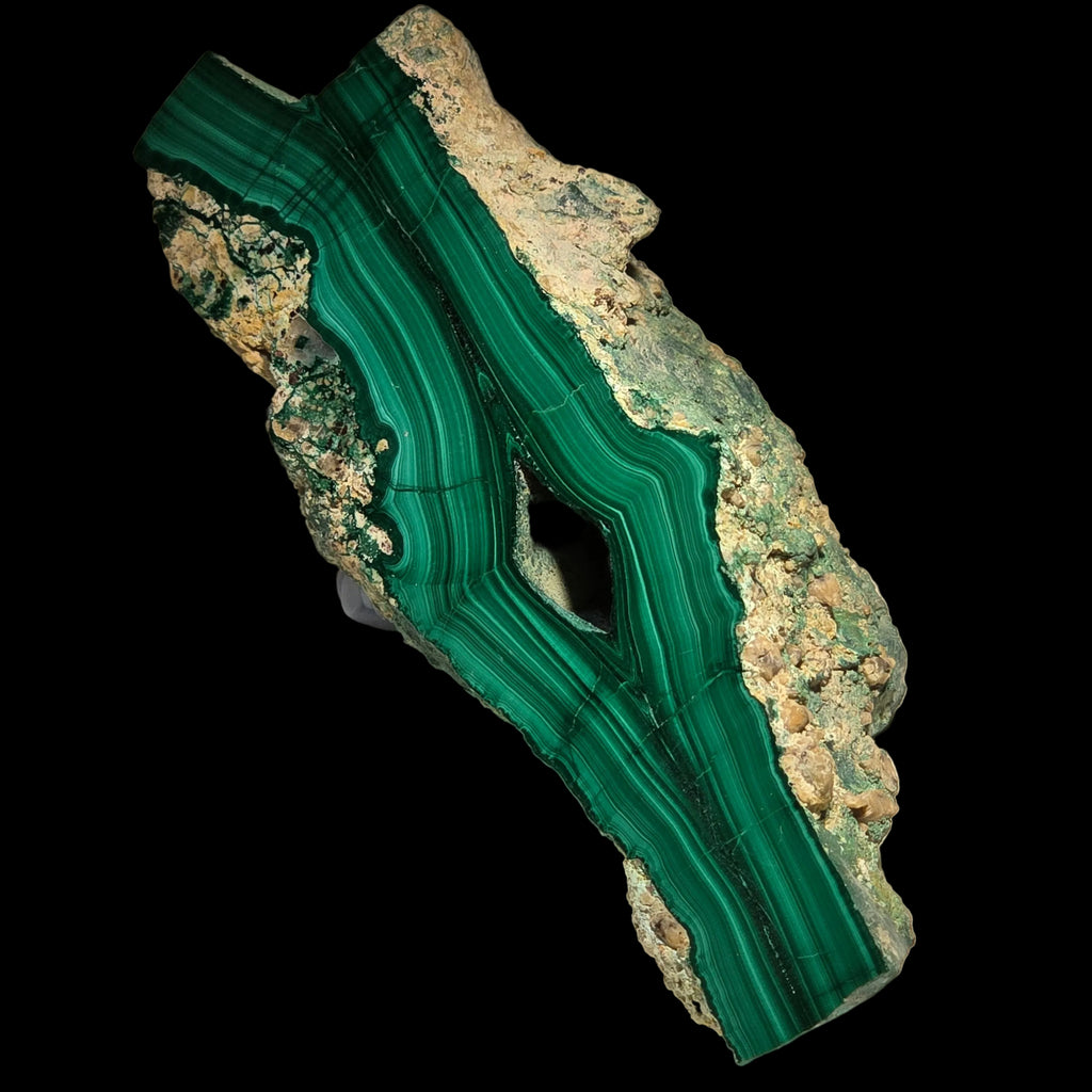 MALACHITE, MINE DE CUIVRE DE BURRA BURRA, AUSTRALIE-MÉRIDIONALE (petite armoire)