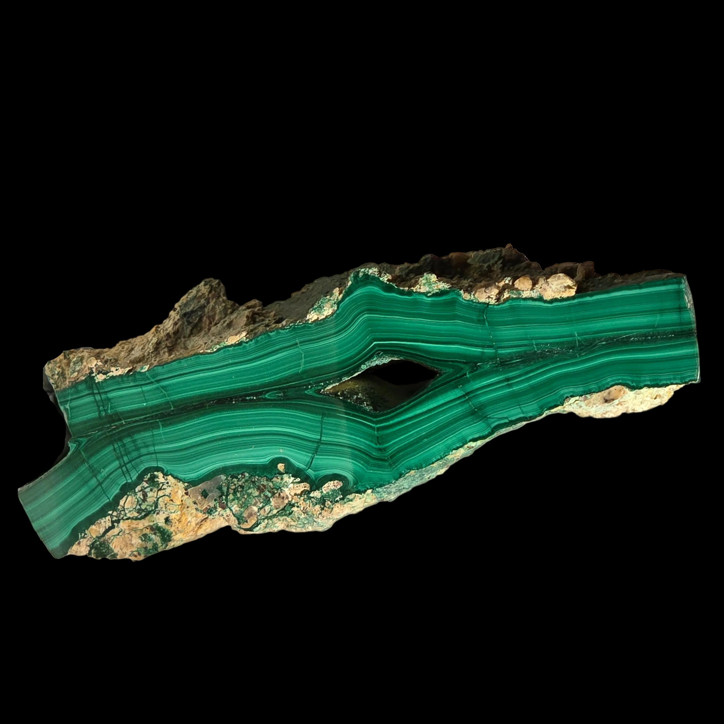 MALACHITE, MINE DE CUIVRE DE BURRA BURRA, AUSTRALIE-MÉRIDIONALE (petite armoire)