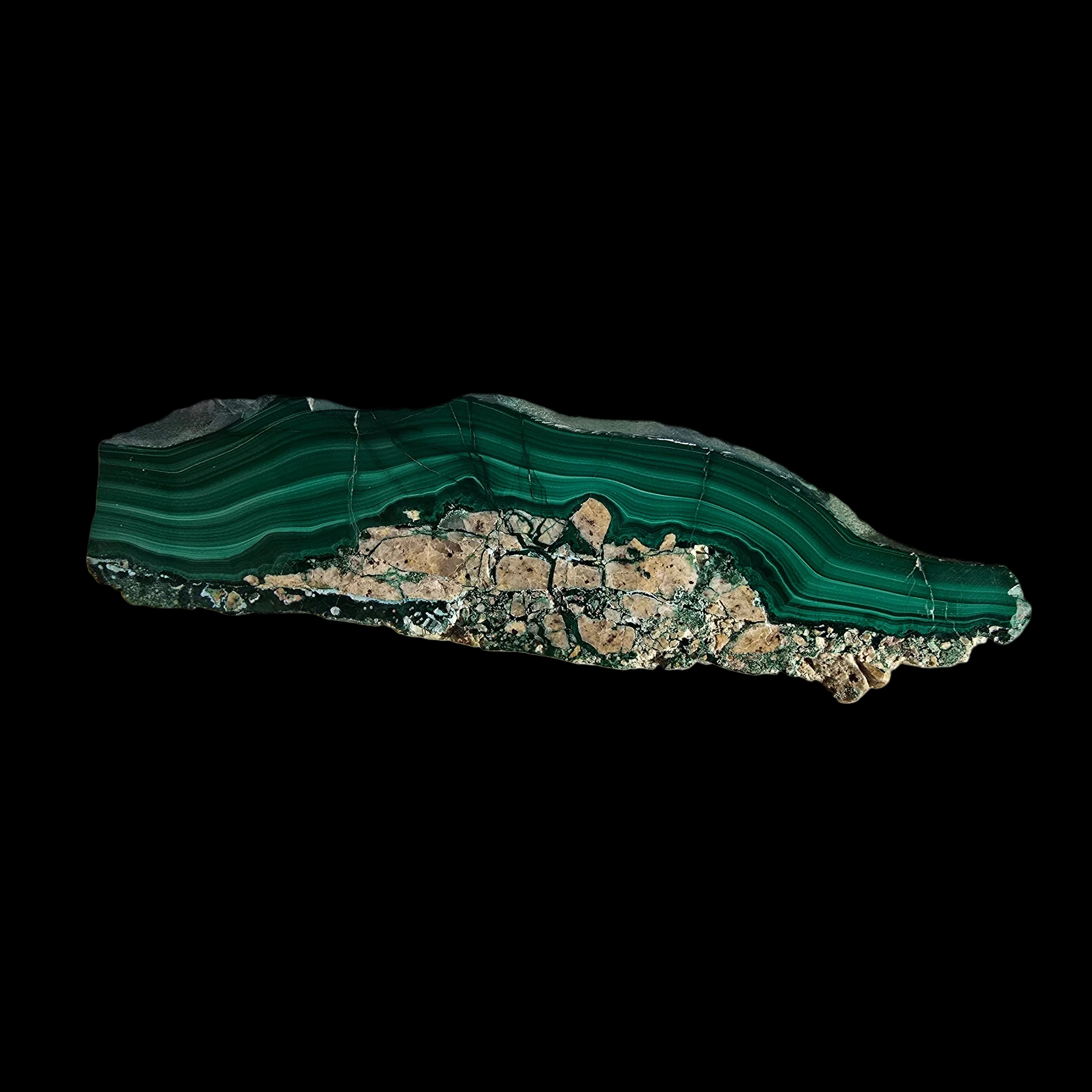 MALACHITE, MINE DE CUIVRE DE BURRA BURRA, AUSTRALIE-MÉRIDIONALE (petite armoire)