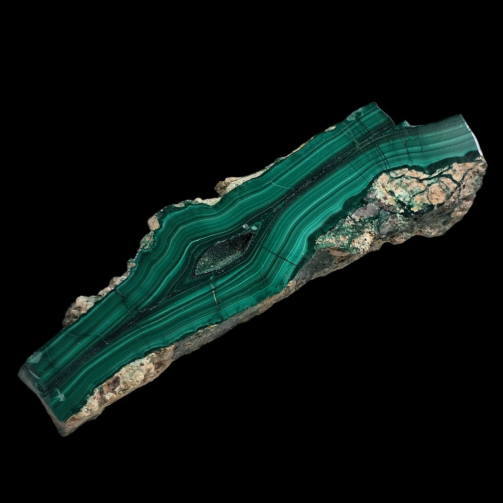 MALACHITE, BURRA BURRA COPPER MINE SOUTH-AUSTRALIA (small cabinet)