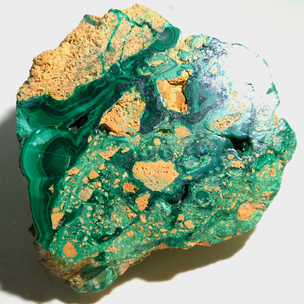 MALACHITE, BURRA BURRA COPPER MINE, SOUTH- AUSTRALIA