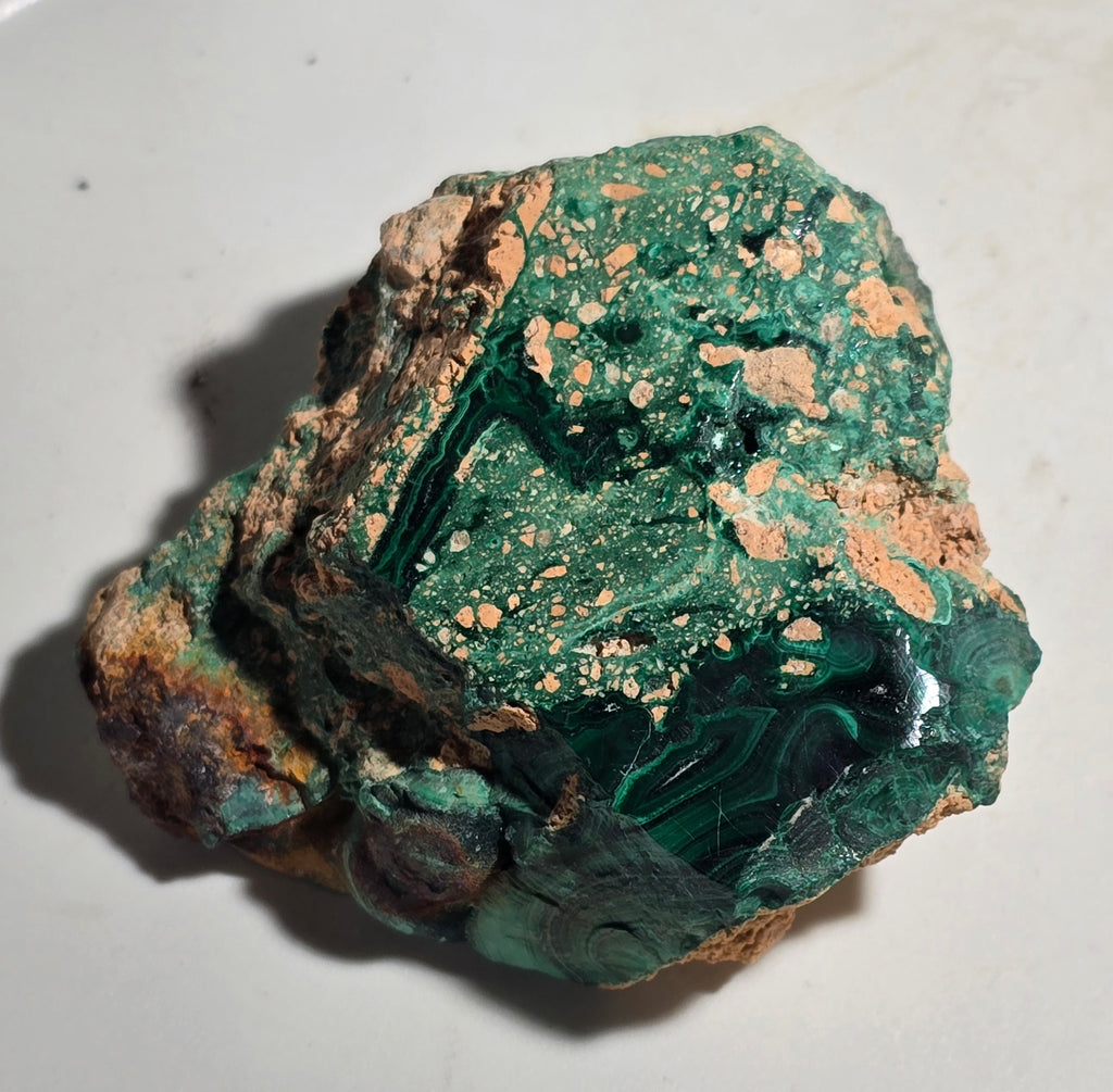 MALACHITE, BURRA BURRA COPPER MINE, SOUTH- AUSTRALIA