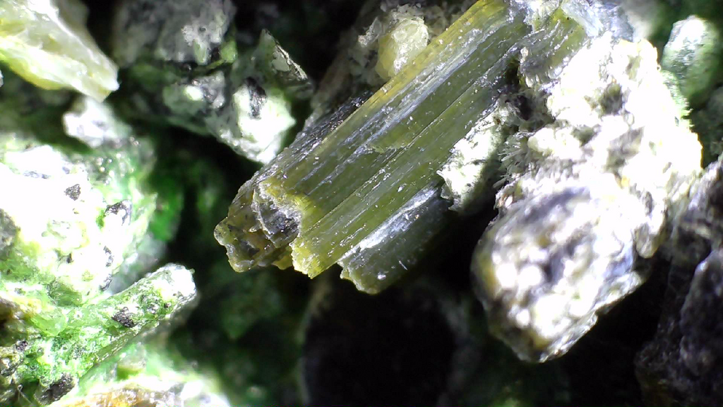 HELLYERITE AVEC HAEZLEWOODITE, MINE LORD BRASSEY, TASMANIE (miniature)