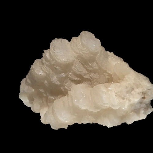 Calcite crystal cluster from classic locality, translucent white mineral specimen for collectors