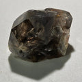 Smoky Quartz Crystal Specimen from Brazil, natural mineral with deep brown tones and geometric facets