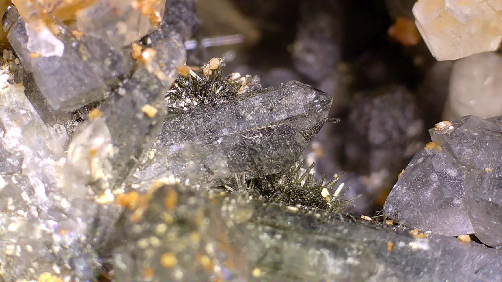 Quartz crystal with rutile inclusions from classic locality, mineral specimen for collectors