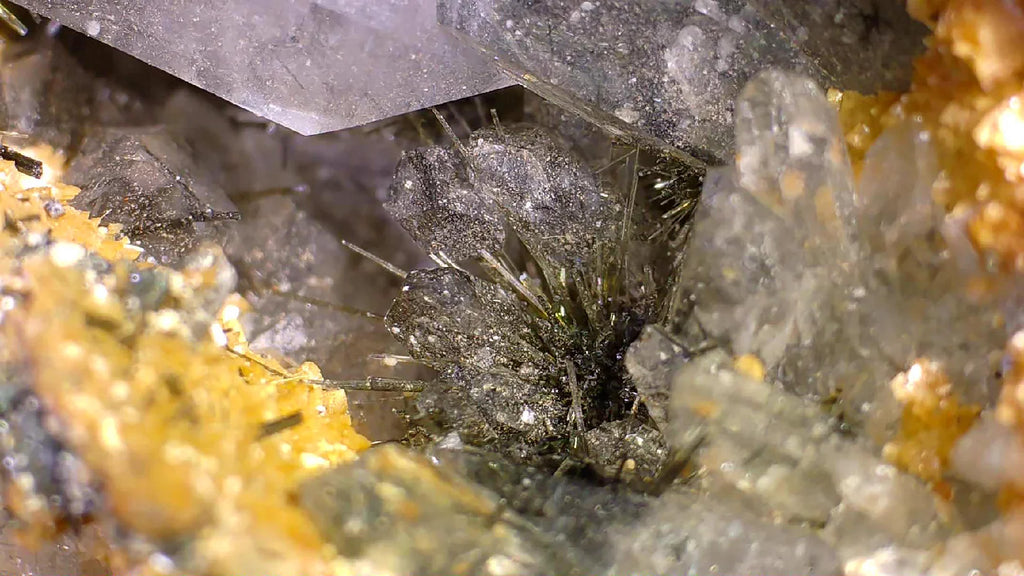 Hematite with Quartz, classic mineral specimen from type locality, ideal for collectors