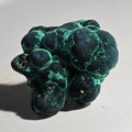 Malachite botryoidal specimen from Congo, vibrant green mineral cluster for collectors