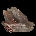 Fluorite crystal specimen with earthy matrix, showcasing natural mineral formation and geological texture
