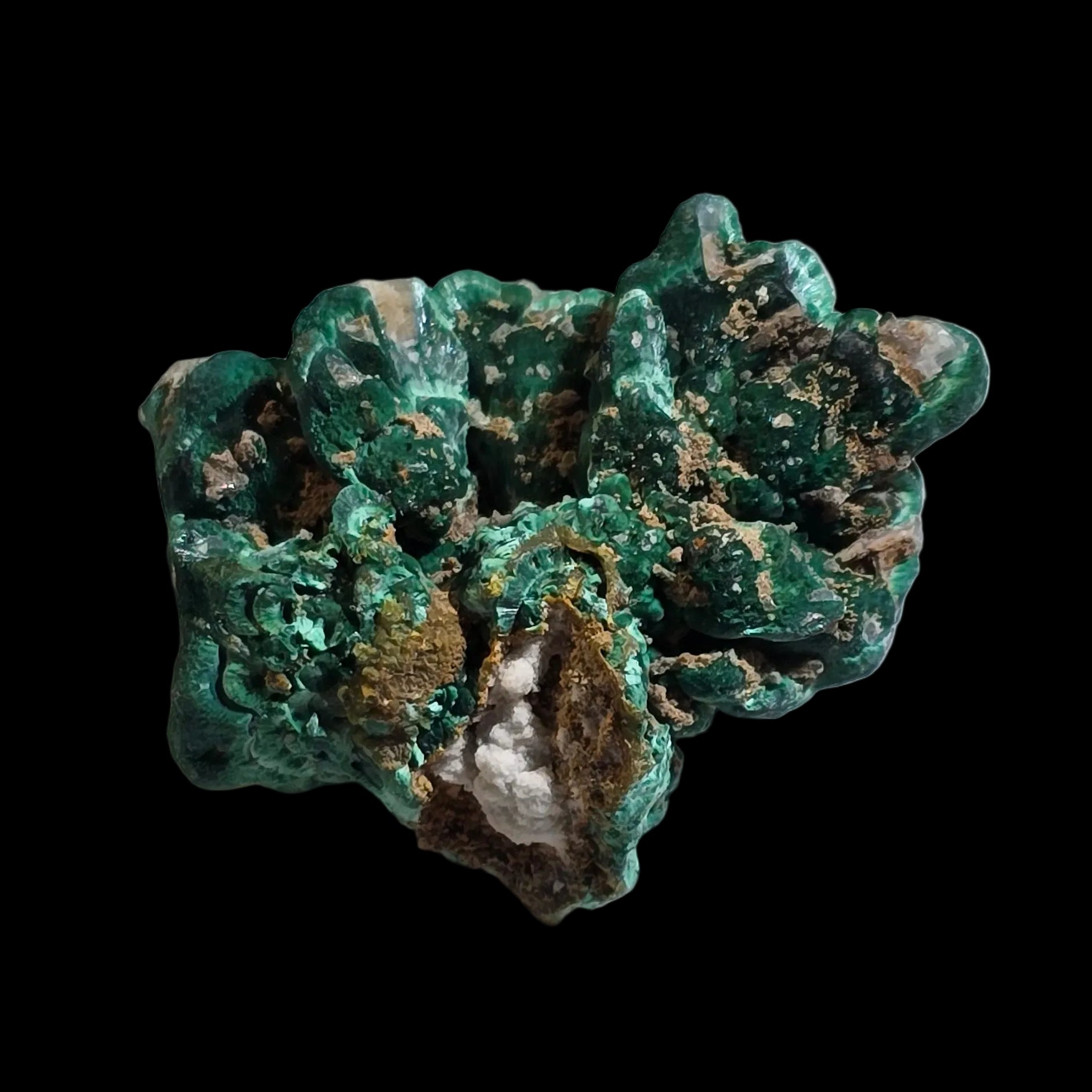 MALACHIT, BURRA BURRA KUPFERMINE, SÜDAUSTRALIEN (small cabinet)