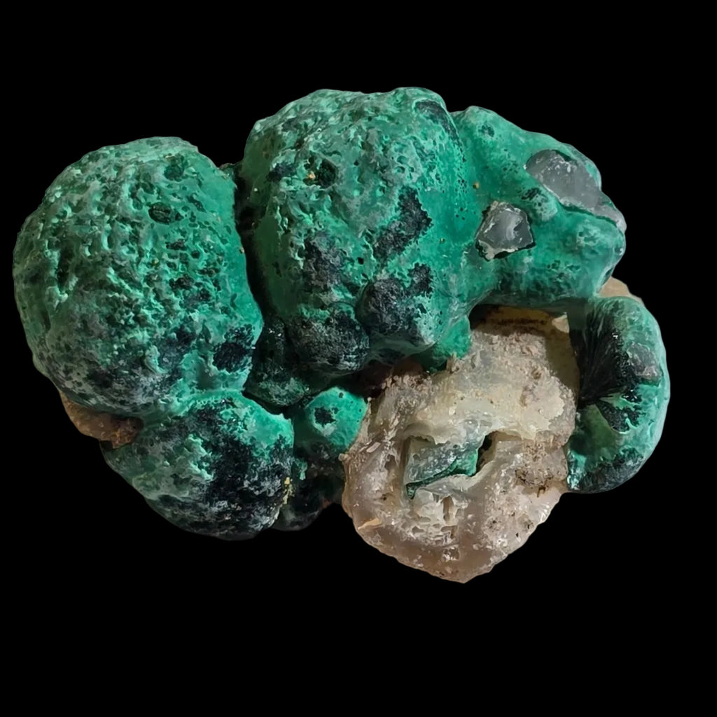 MALACHITE, WULFENITE Rum Jungle, Northern Territory Australia (miniature)
