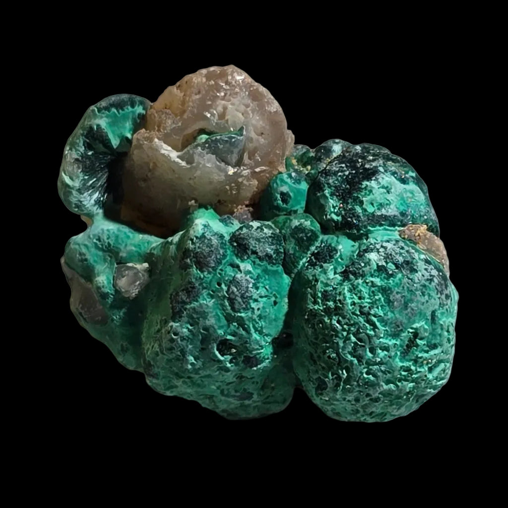 MALACHITE, WULFENITE Rum Jungle, Northern Territory Australia (miniature)