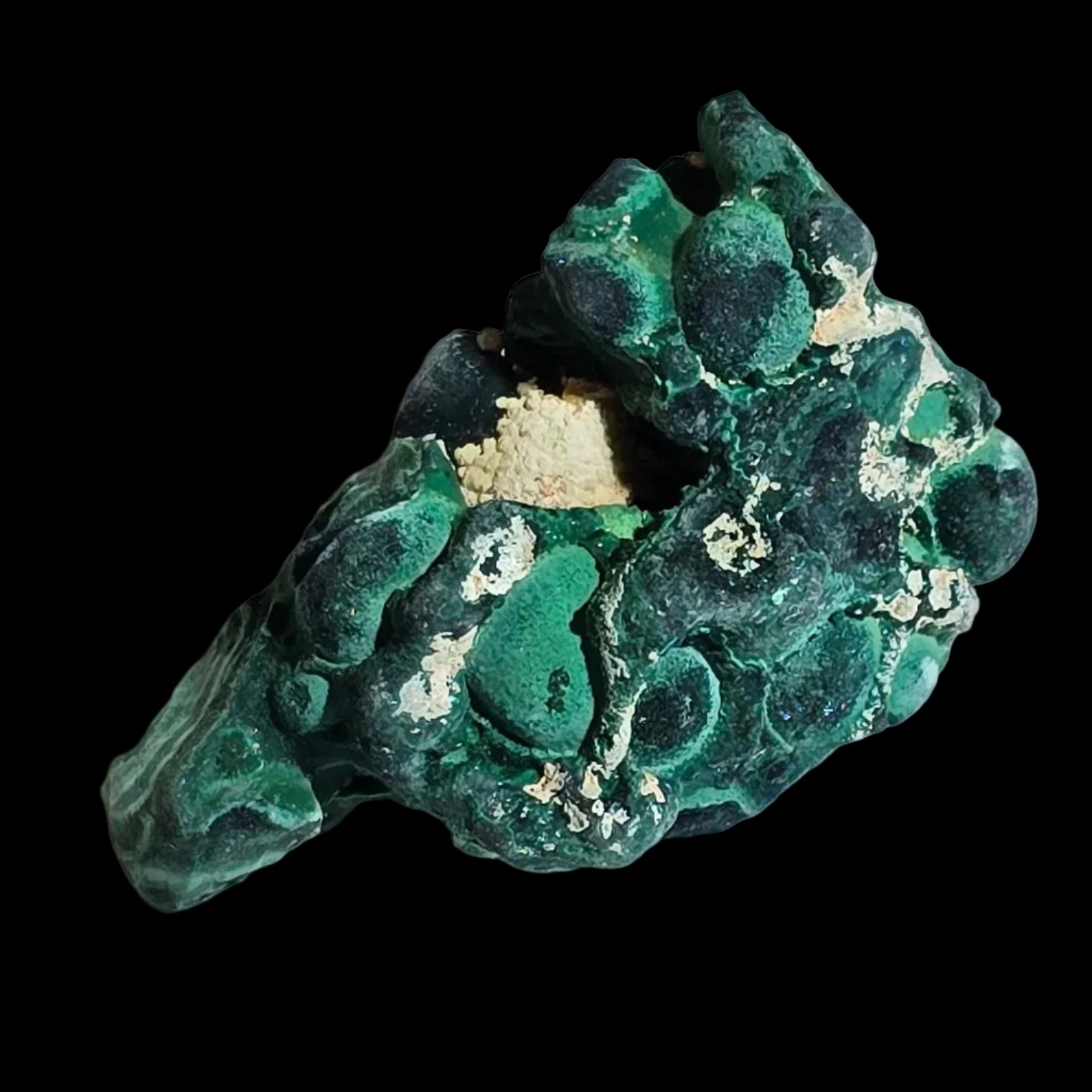 MALACHIT, BURRA BURRA KUPFERMINE, SÜDAUSTRALIEN (small cabinet)